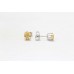 Handmade Pendant Earring Set 925 Sterling Silver Golden Topaz Gem Stones A344